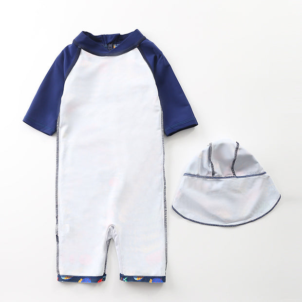Children's Swimsuit One-piece Surfing Suit Infant Swimming Pool