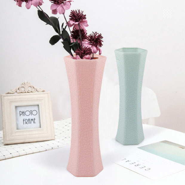 Glazed Vase Modern  Ornament Decoration Flower Arrangement