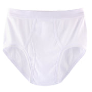 Men White Briefs Cotton Underwear