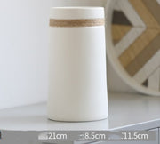 Simple Modern Creative White Vase Decoration
